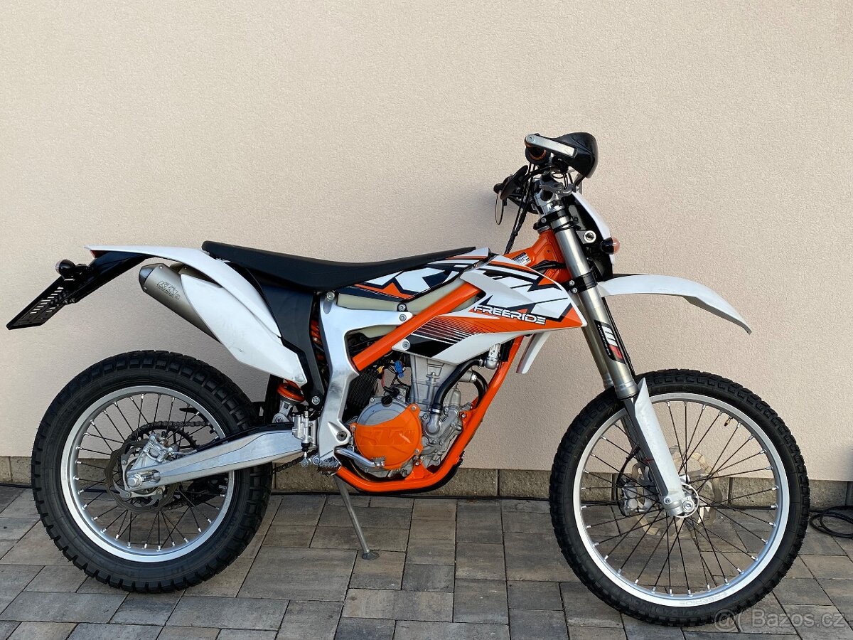 Ktm freeride 350 , jen 3360 km - 2
