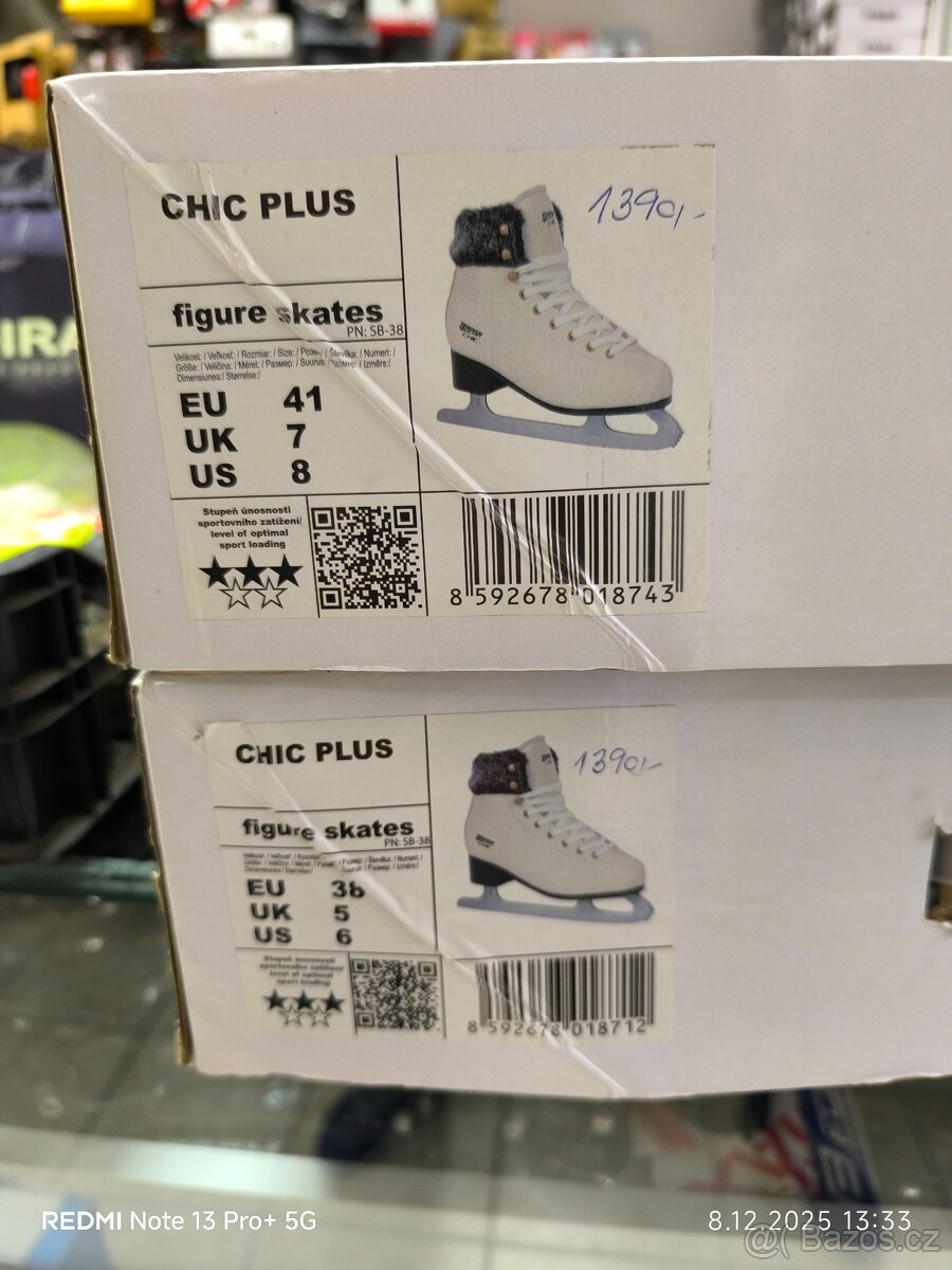 Dámské krasobrusle nožové brusle - 2