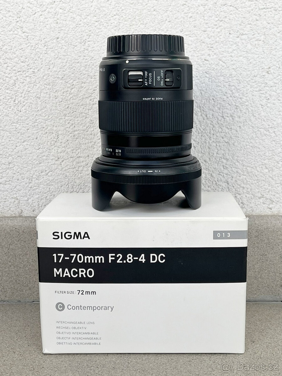Canon EOS 90 D + objektiv Sigma 17-70mm F2.8-4 Contemporary - 2