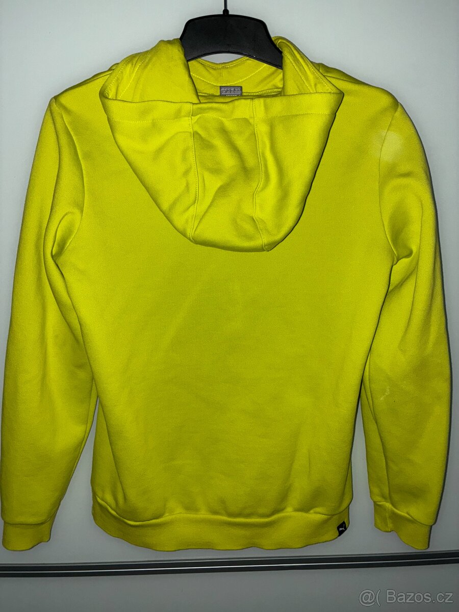 Mikina PUMA vel. 164 cm neonově žlutá - 2