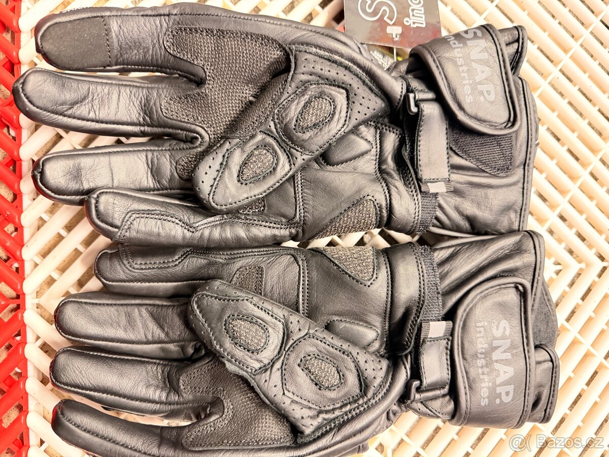 Rukavice na motorku Snap industries Oliver vel. L nove - 2