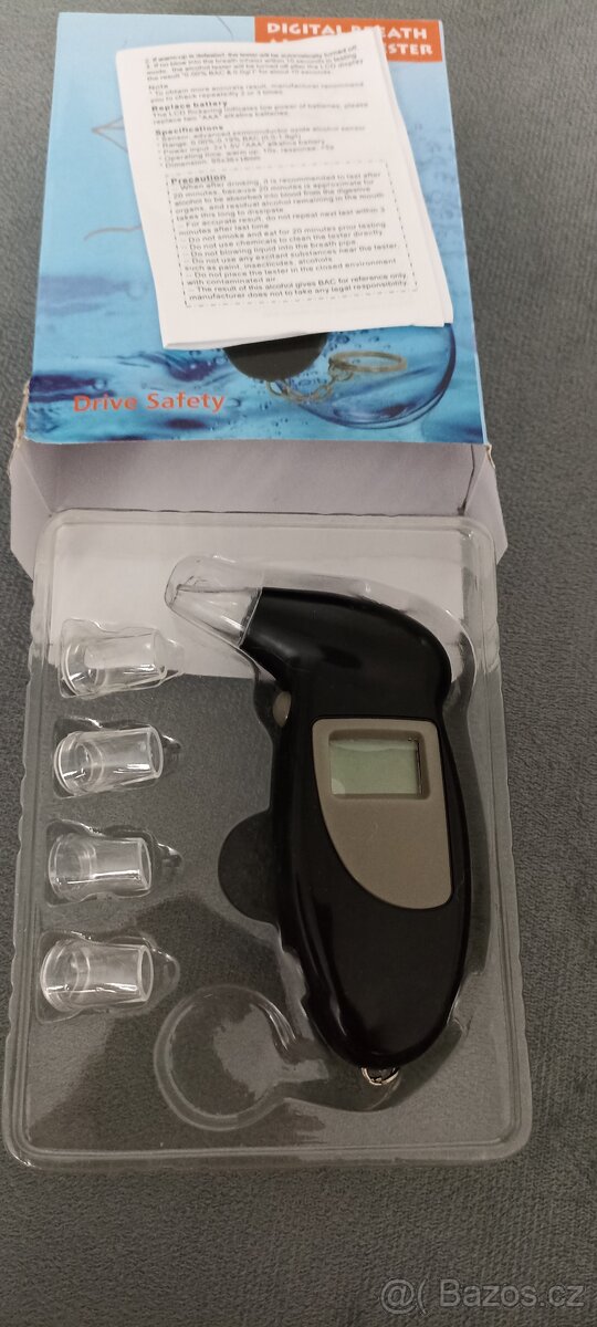 Alkohol tester digitální kapesní NOVÝ - 2