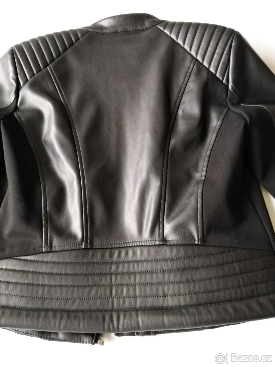 Kožená bunda zn. Guess originál, velikost S, nová - 2
