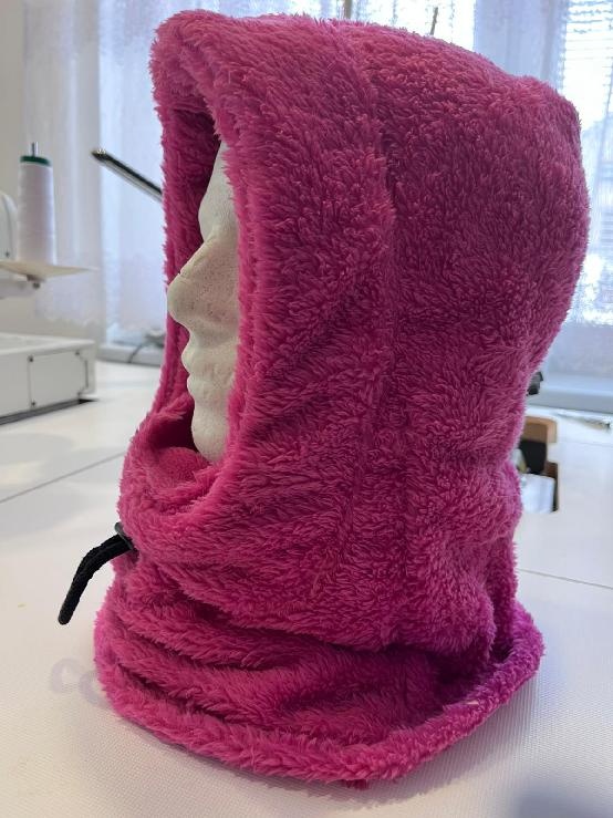 Růžová plyšová kukla - 2