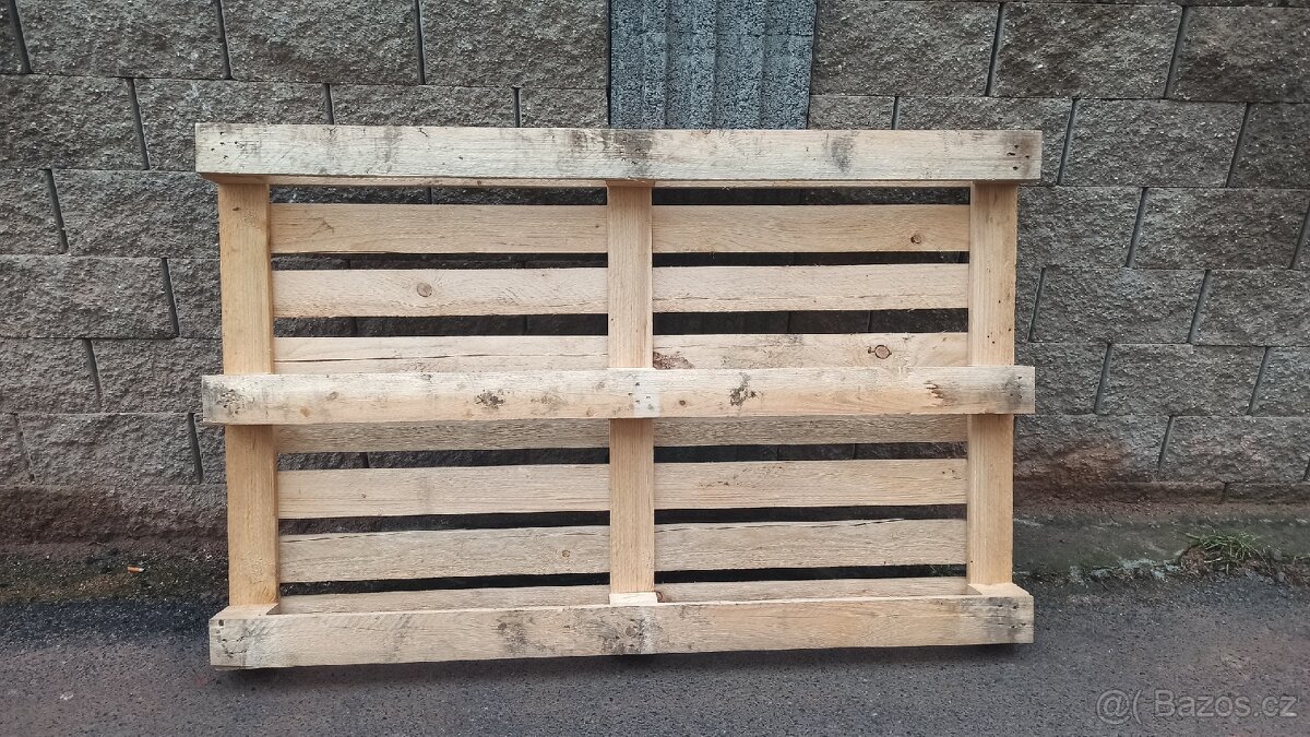 Dřevěná paleta 160x100 cm - 2