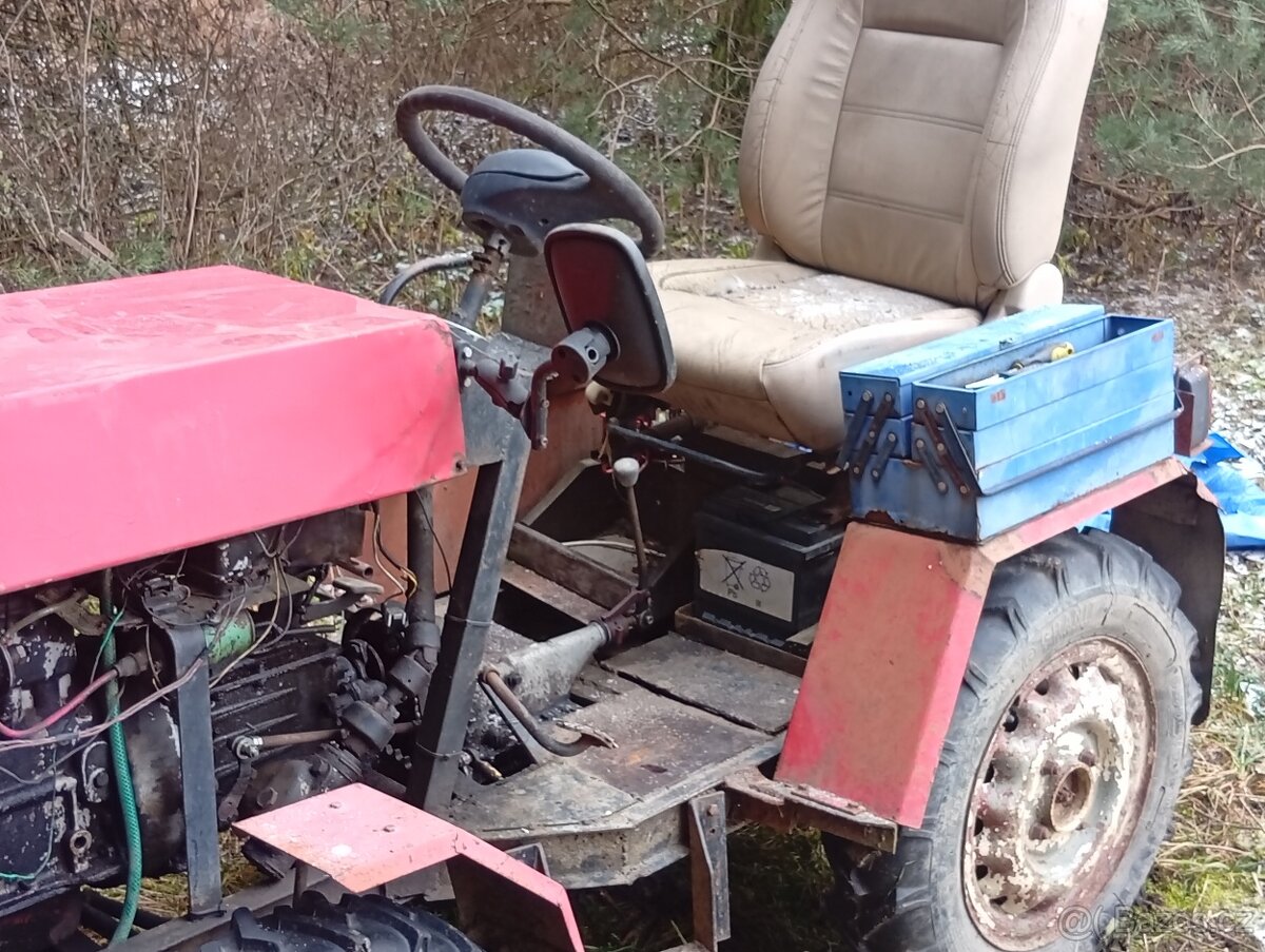 Traktor domácí výroby - 2