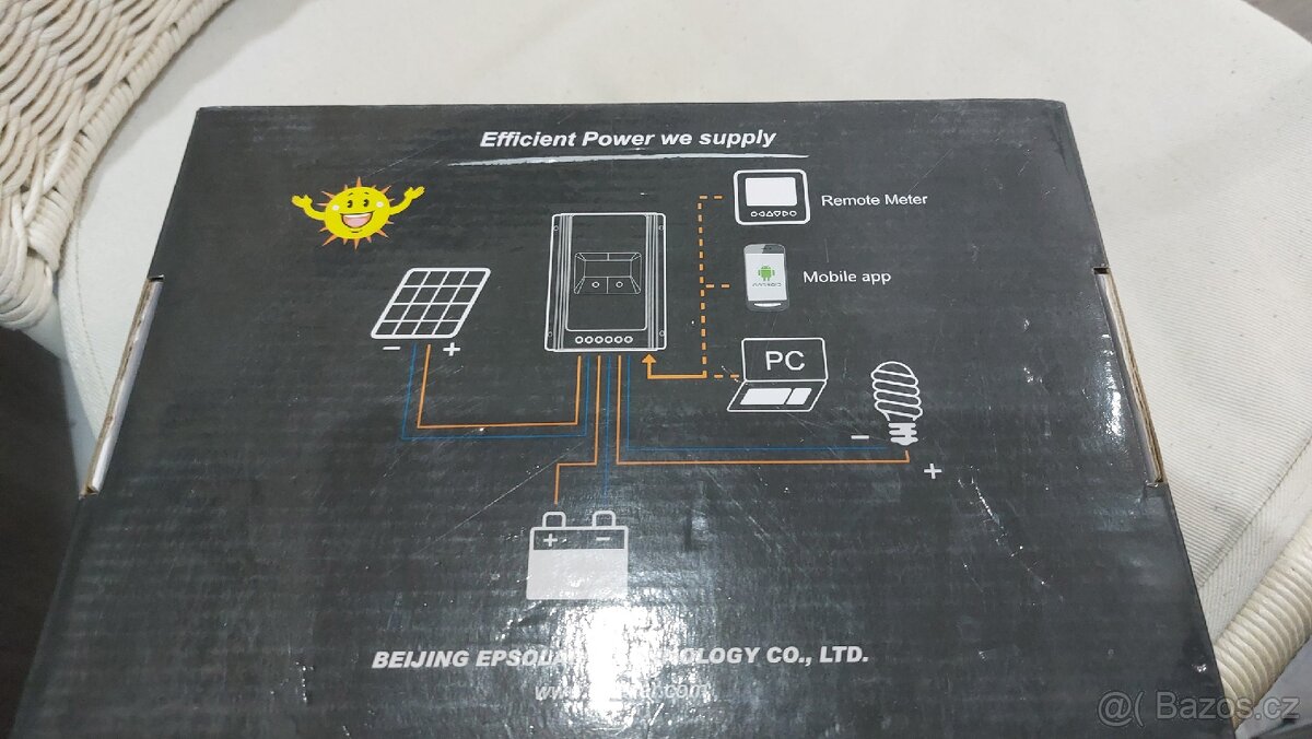 Novy solární MPPT regulator Epever 3210AN - 2