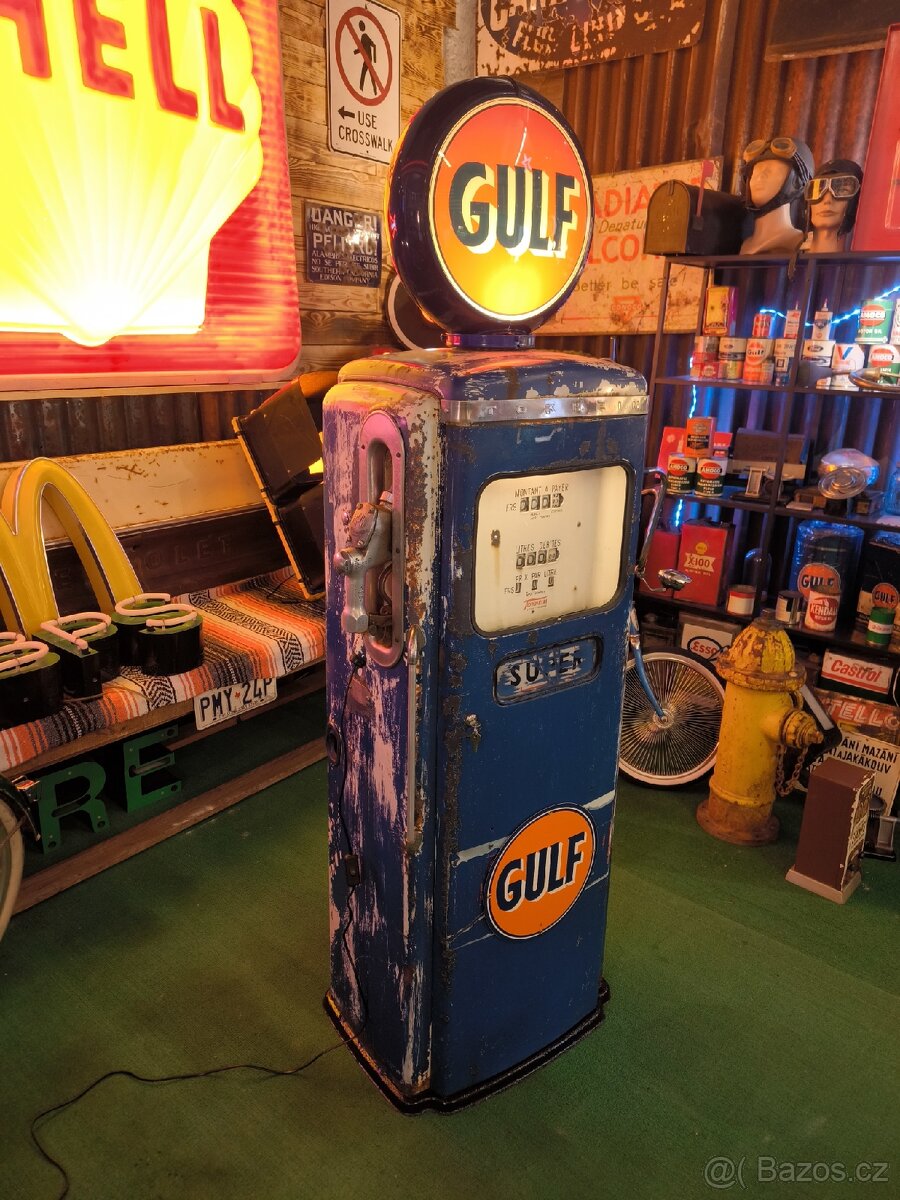 Benzínový stojan tokheim Gulf - 2