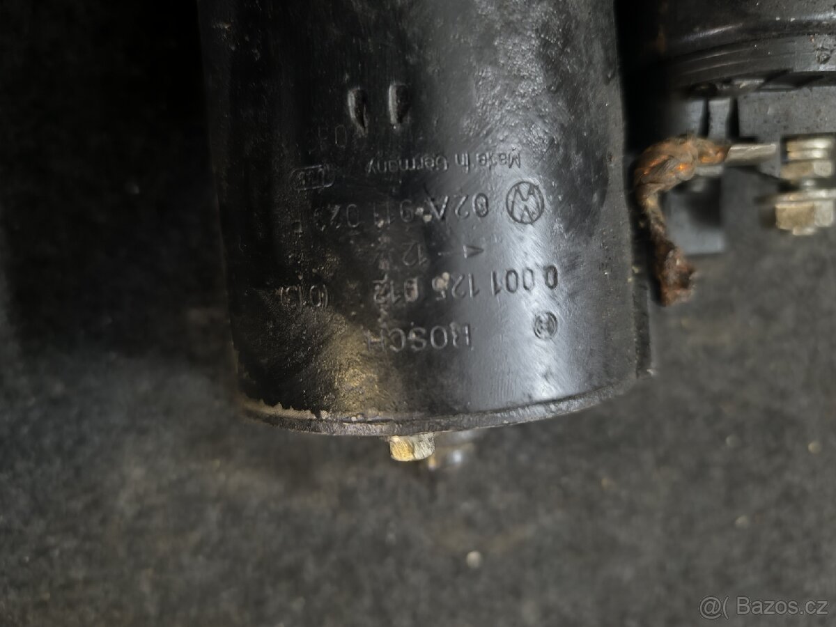 Startér Bosch 000 125 012, 02A 911 023R - 2
