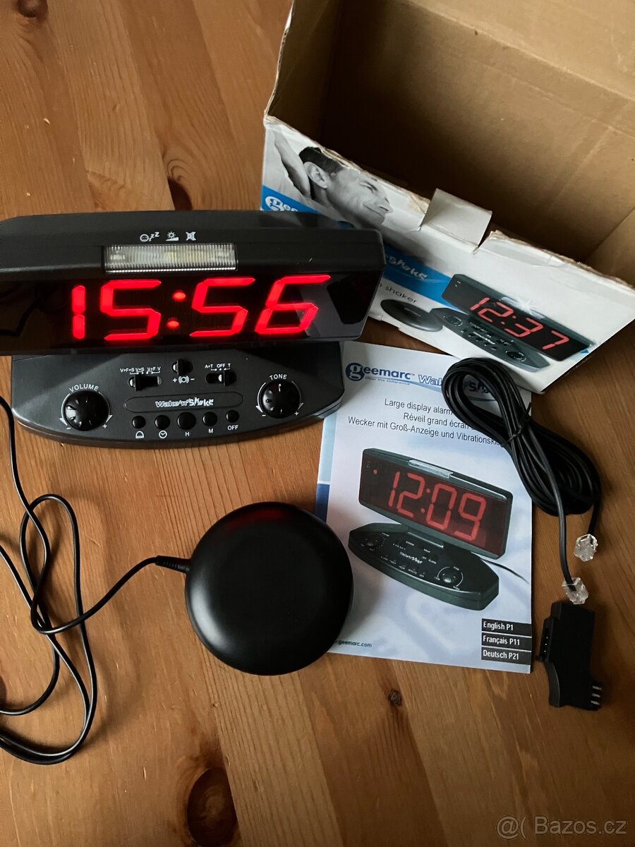 Budík s vibračním alarmem - 2