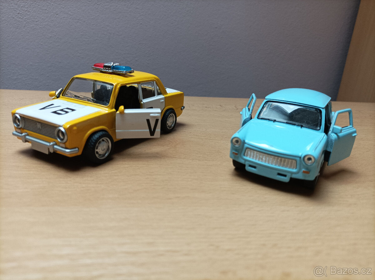 Kovový model trabant - 2