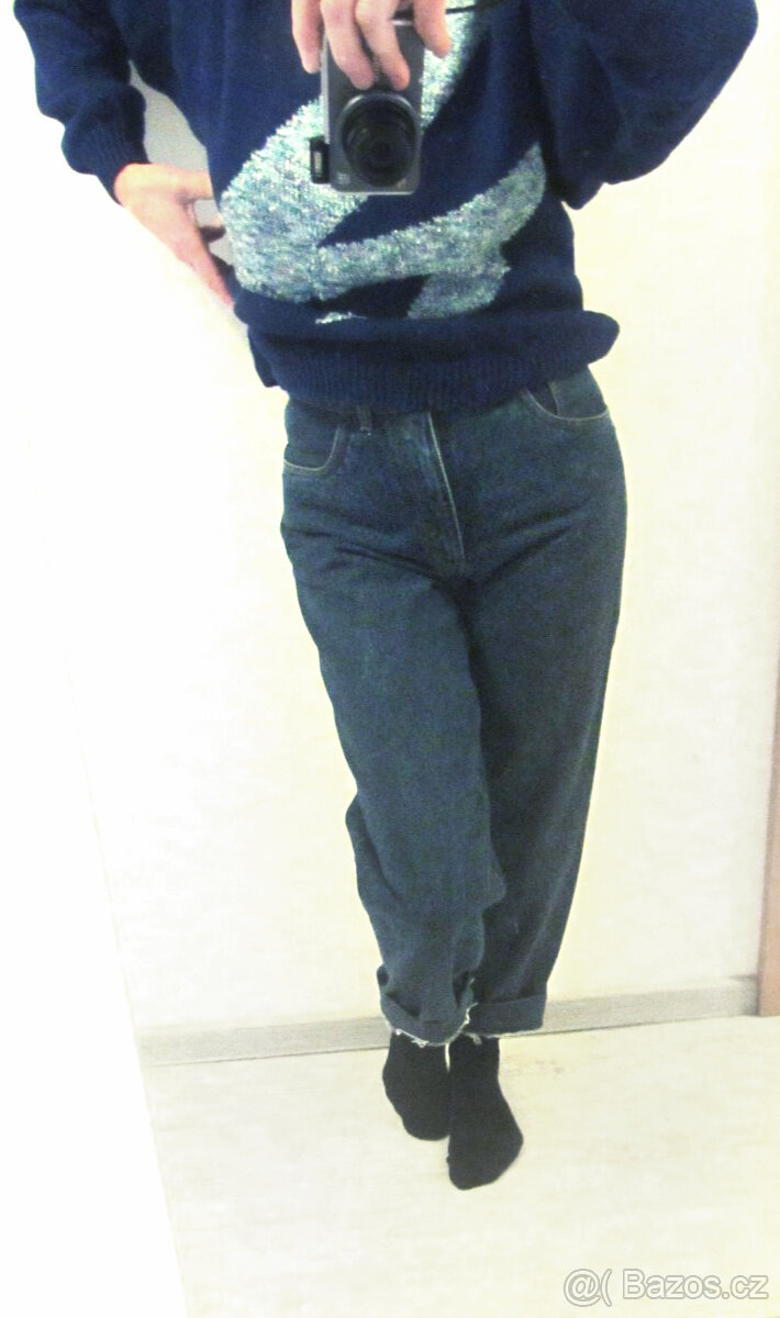 Vintage 90s dámské džíny - 2