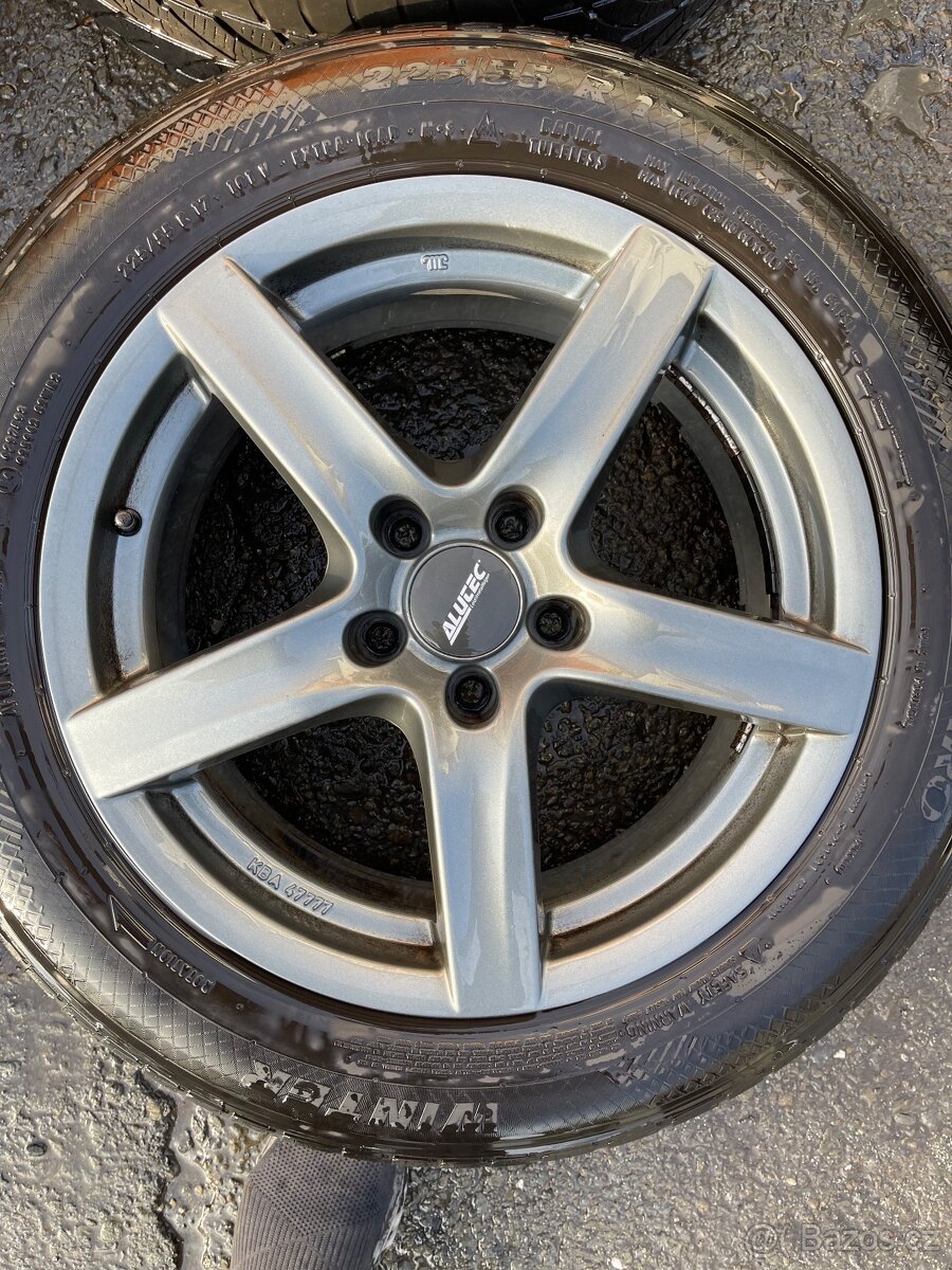 Alu disky Alutec, 5x112, R17, ET35, šedé - 2
