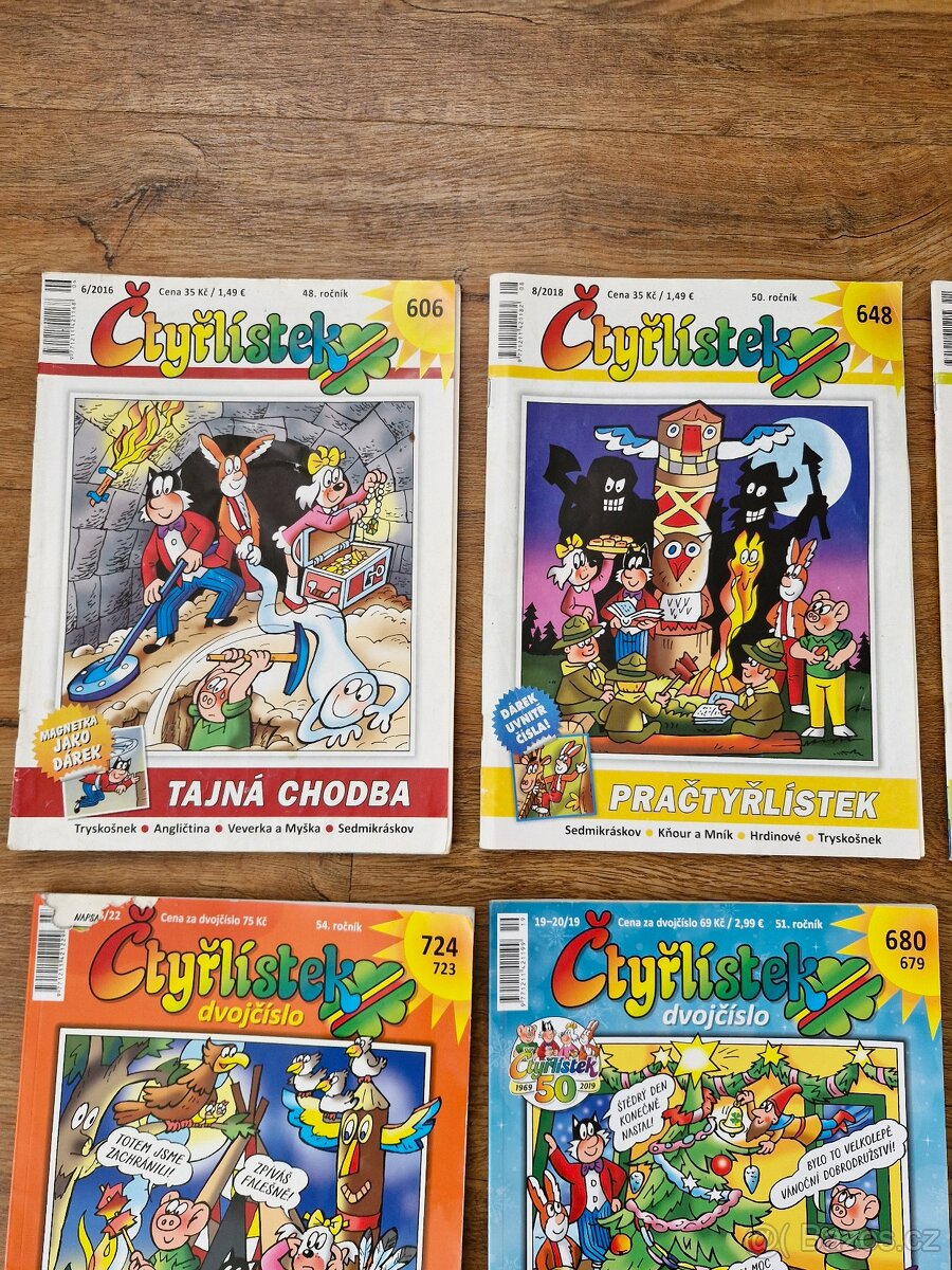 Časopis Čtyřlístek - 2