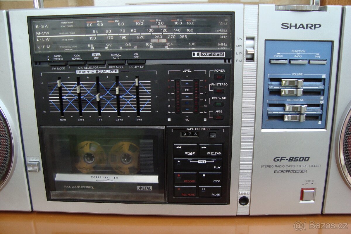 Radiomagnetofon Sharp GF-9500 - 2