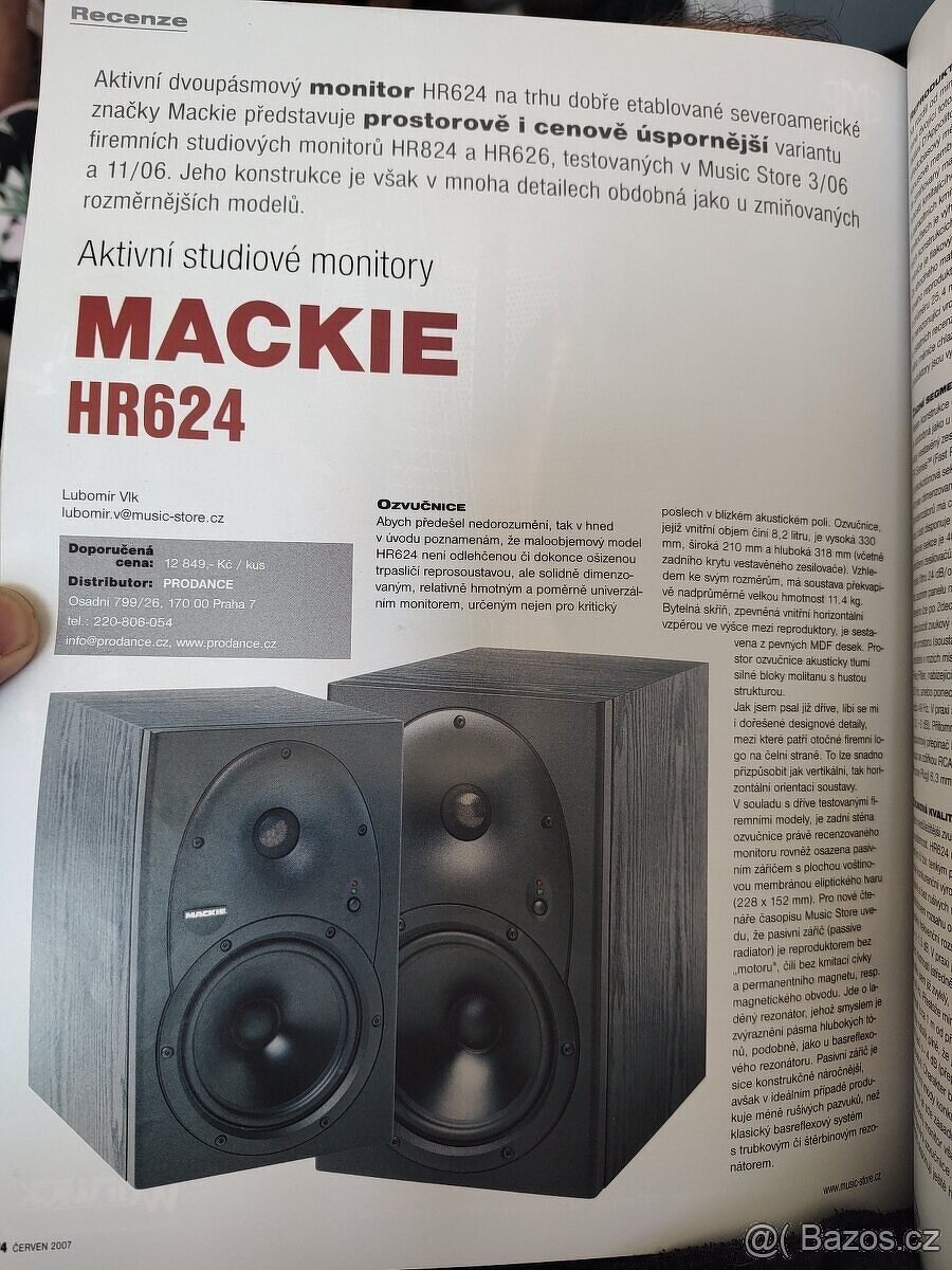 Mackie HR624 MK1 studiové monitory - 2