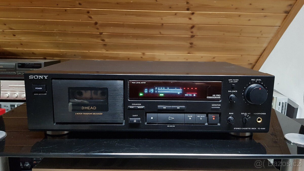 Sony TC-K 490 3hlavý tape deck po servisu - 2