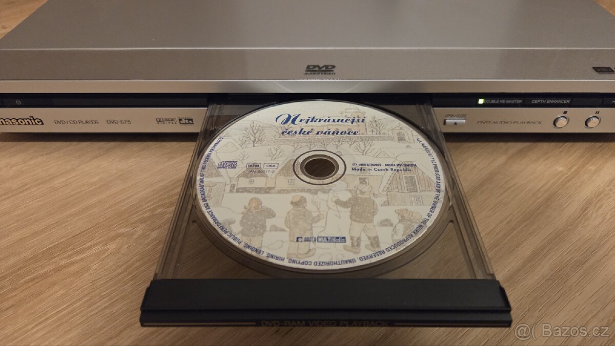 Panasonic DVD-S75 – DVD/CD přehrávač - 2