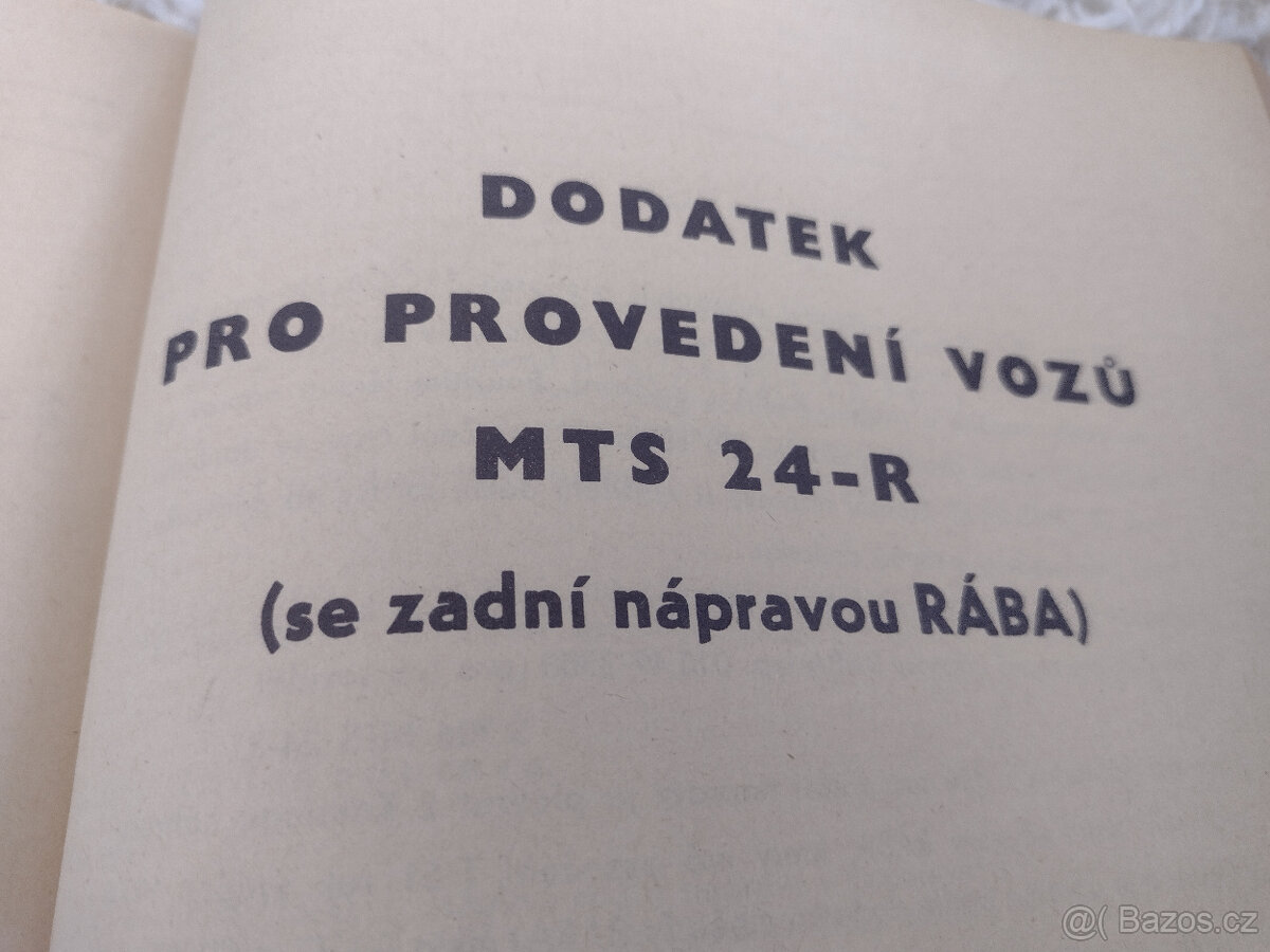 ŠKODA 706 MT, SEZNAM ND - 2