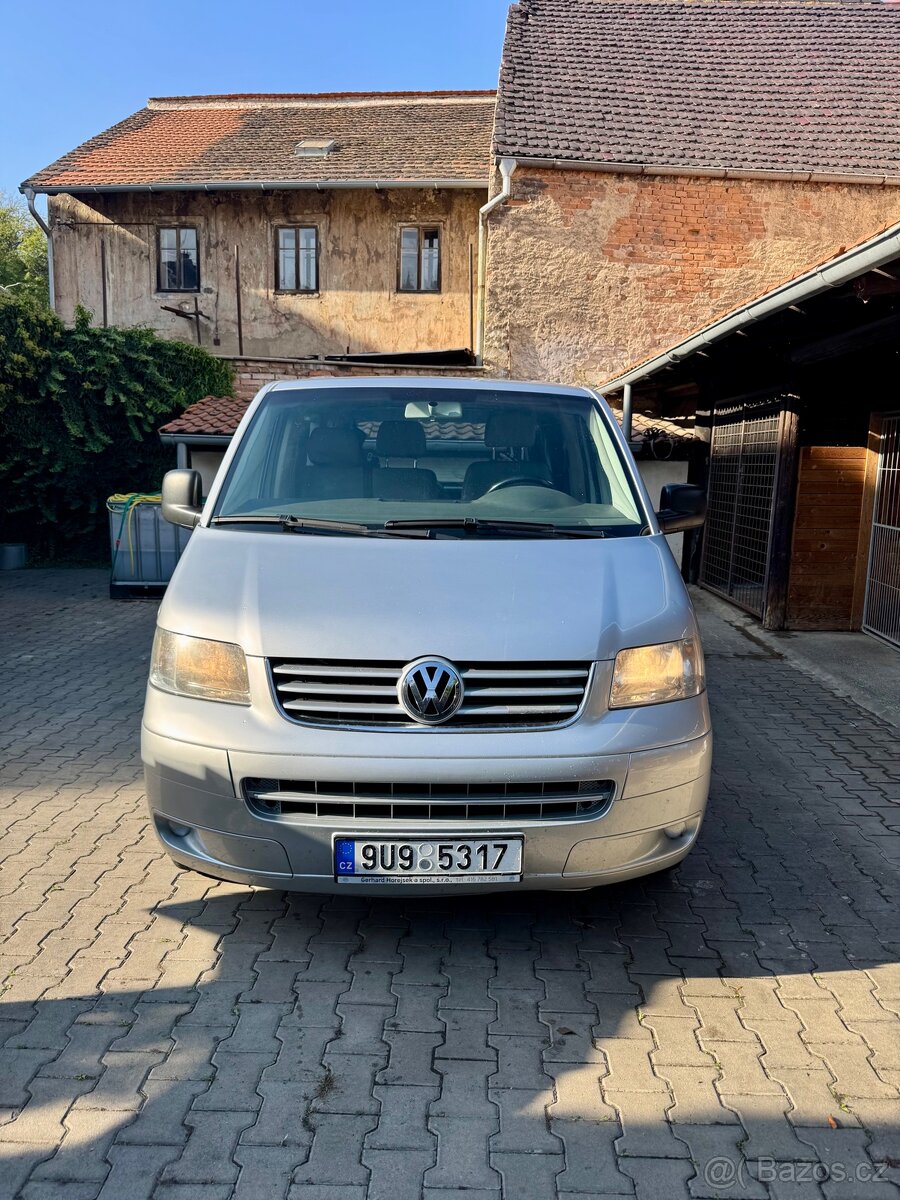 VW Transporter T5 Long 1.9 TDI – 9 míst, NOVÁ STK, DPH - 2