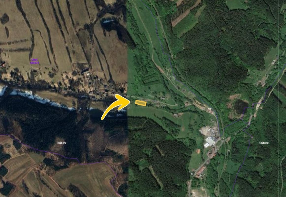 Prodej stavebního pozemku v k.ú. Libeč - 2