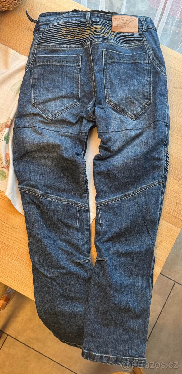 Moto kalhoty - jeansy Ayorton - 2