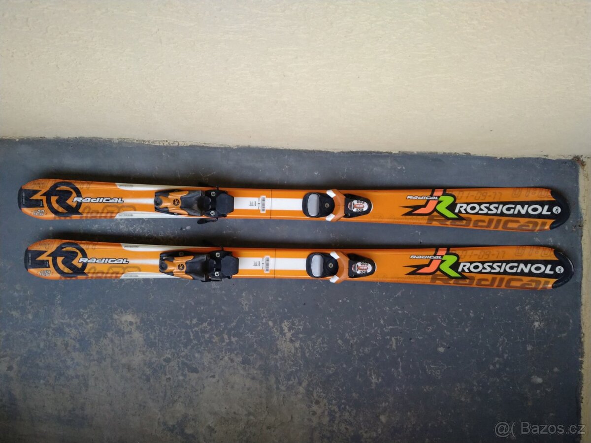 Lyžařský set Rossignol, lyže 120, lyžáky, přilba - 2