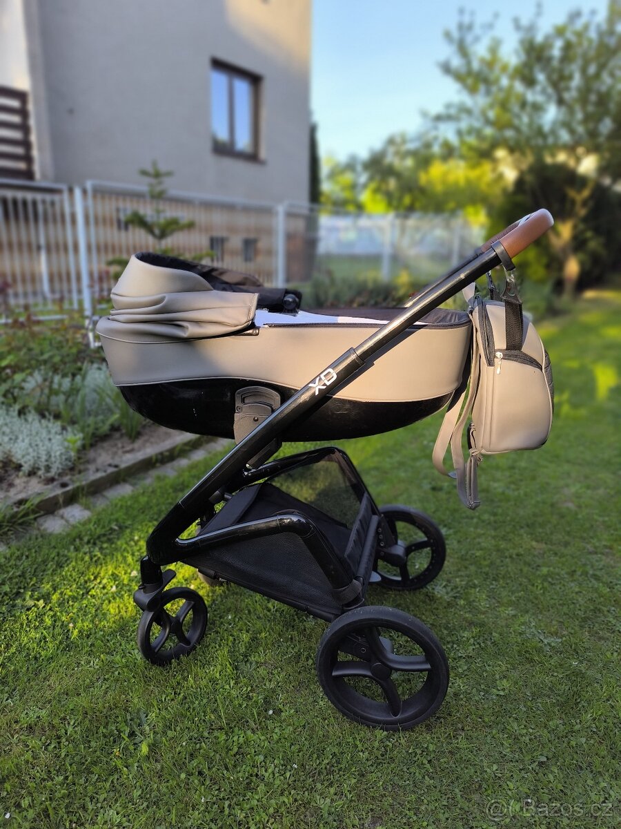 Kočárek Riko XD Pro Anthracite 2v1 - 2