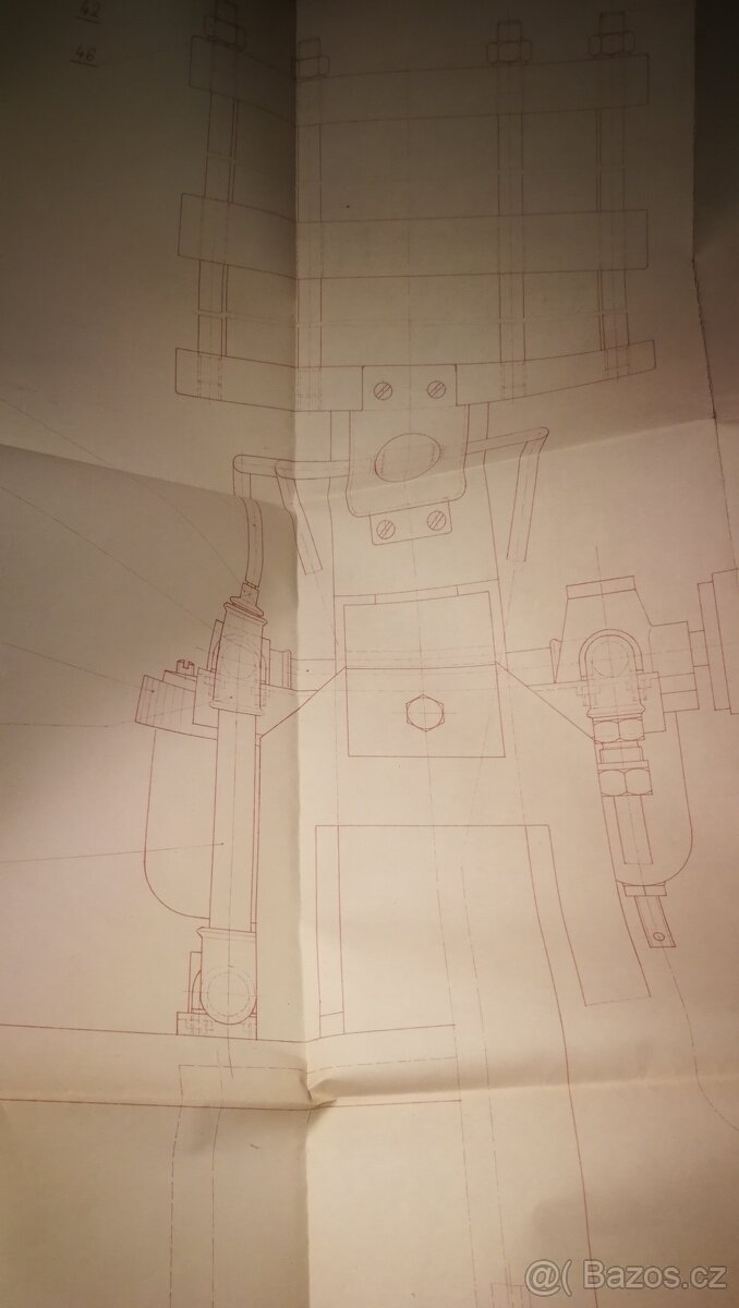 Vzduchový lis - výkresová dokumentace - 2