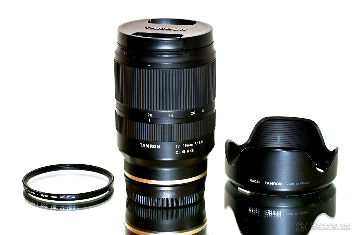 Sony E Tamron 17-28 mm f/2,8 + UV filtr TOP STAV - 2