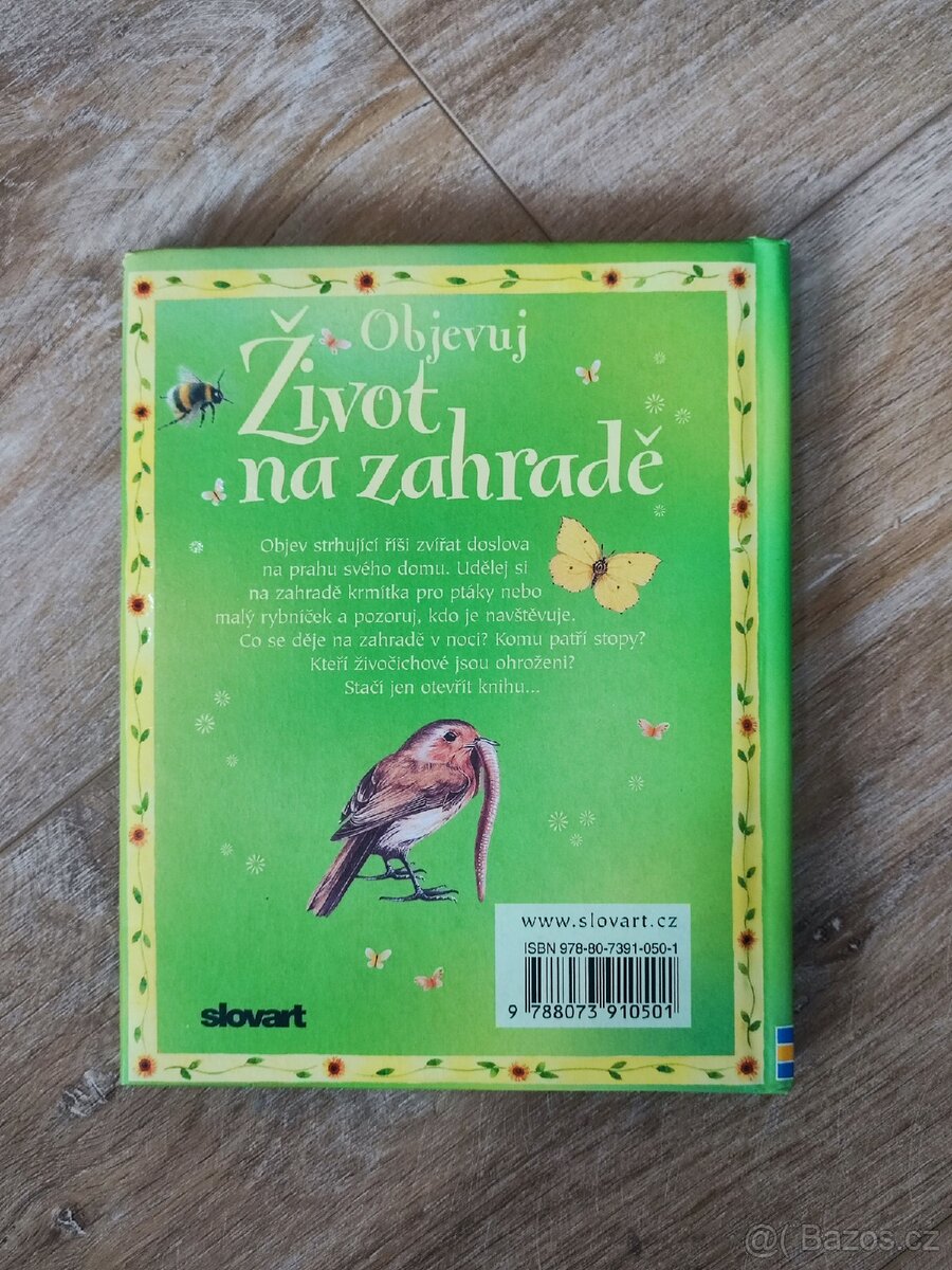 Dětská kniha Objevuj Život na zahradě - 2