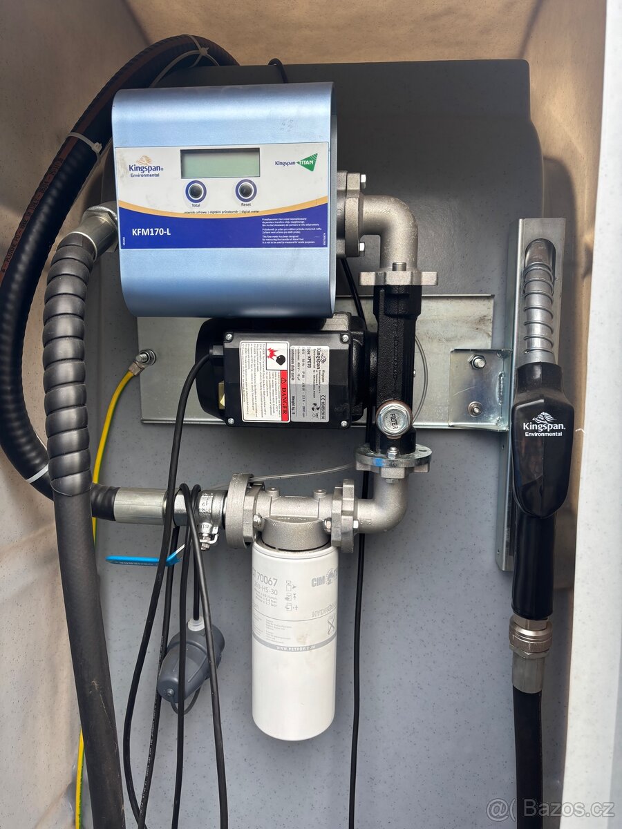 Nádrž 5 000 L s výdejní pistolí a počítadlem - 2