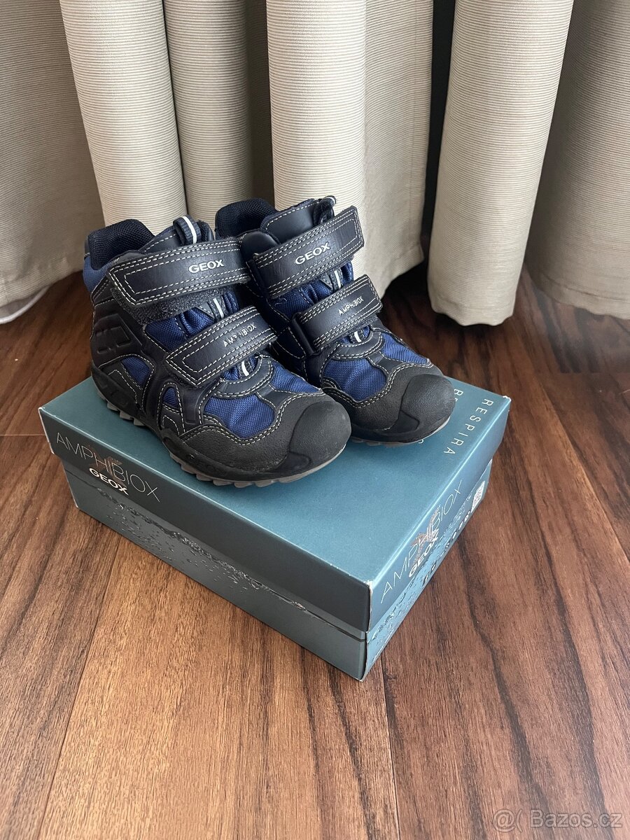 Klučičí chlapecké zimní boty Geox Respira Amphibiox - 2