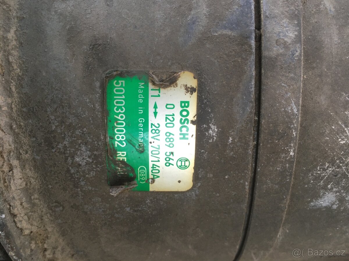 Alternátor BOSCH 140A 28V bus - 2