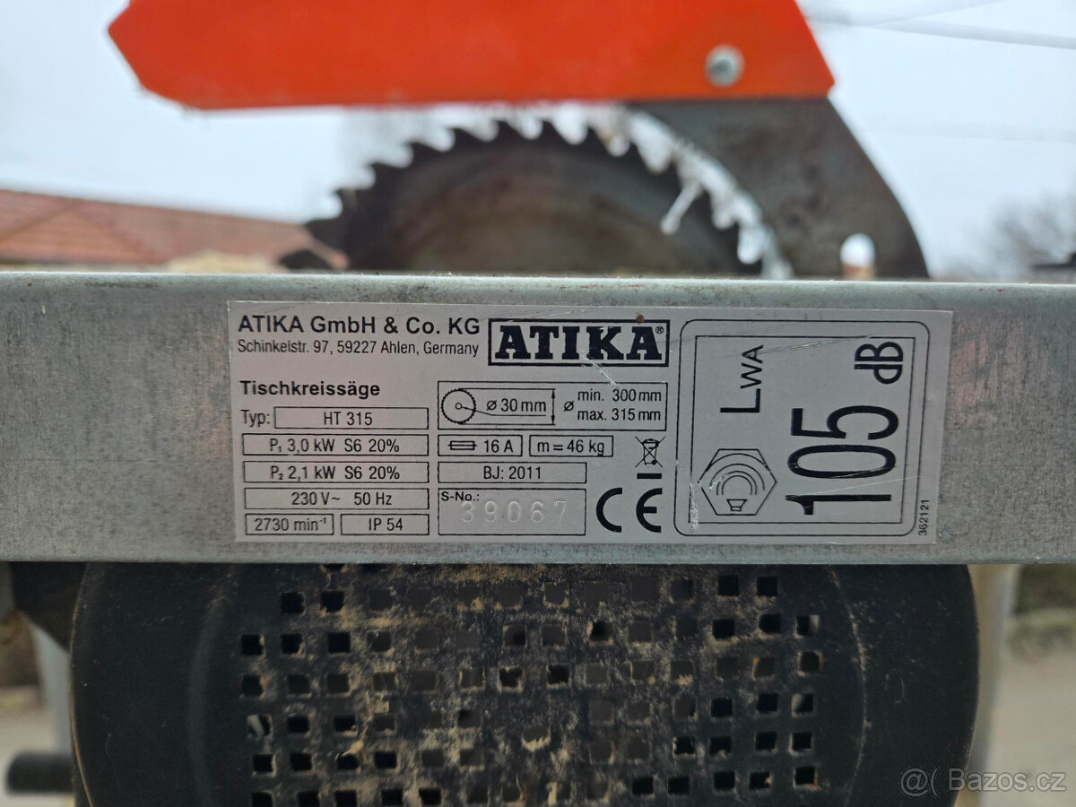 Stolní kotoučová pila ATIKA - 2