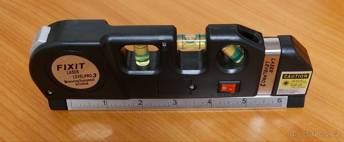 Multi Funkční Vodováha Laser Pro 3 & Metr - 2