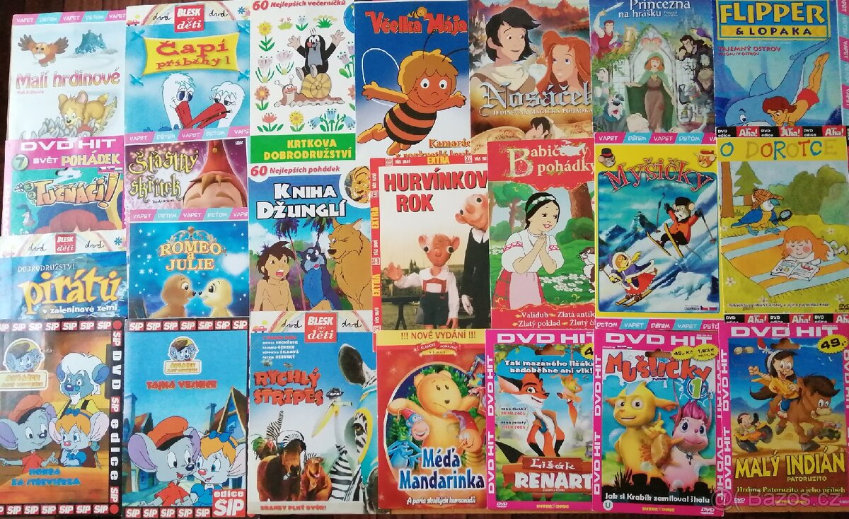 PRODÁM DVD POHÁDKY PRO DĚTI - 2