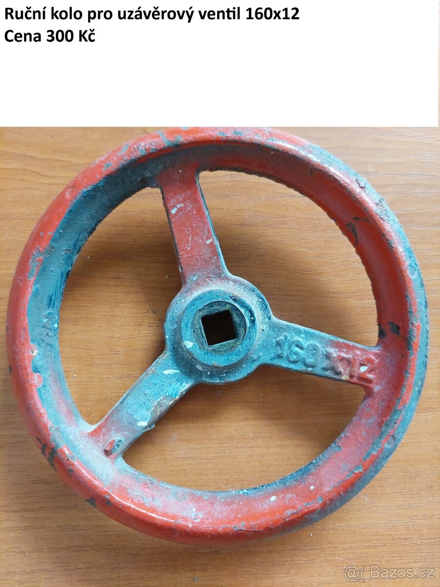 Otočná kolečka, ventil, uchyty, vodovaha - 2
