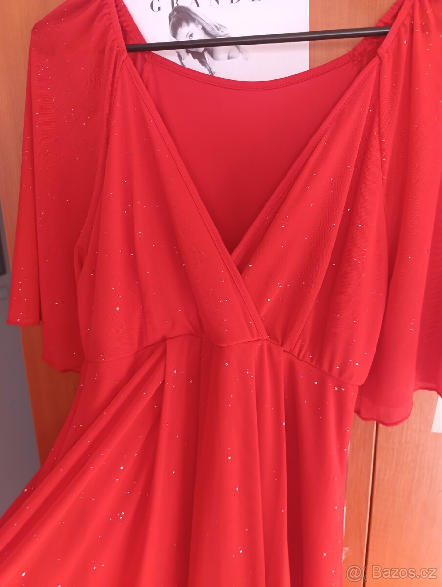 Šaty červené ( velikost; M) - 2
