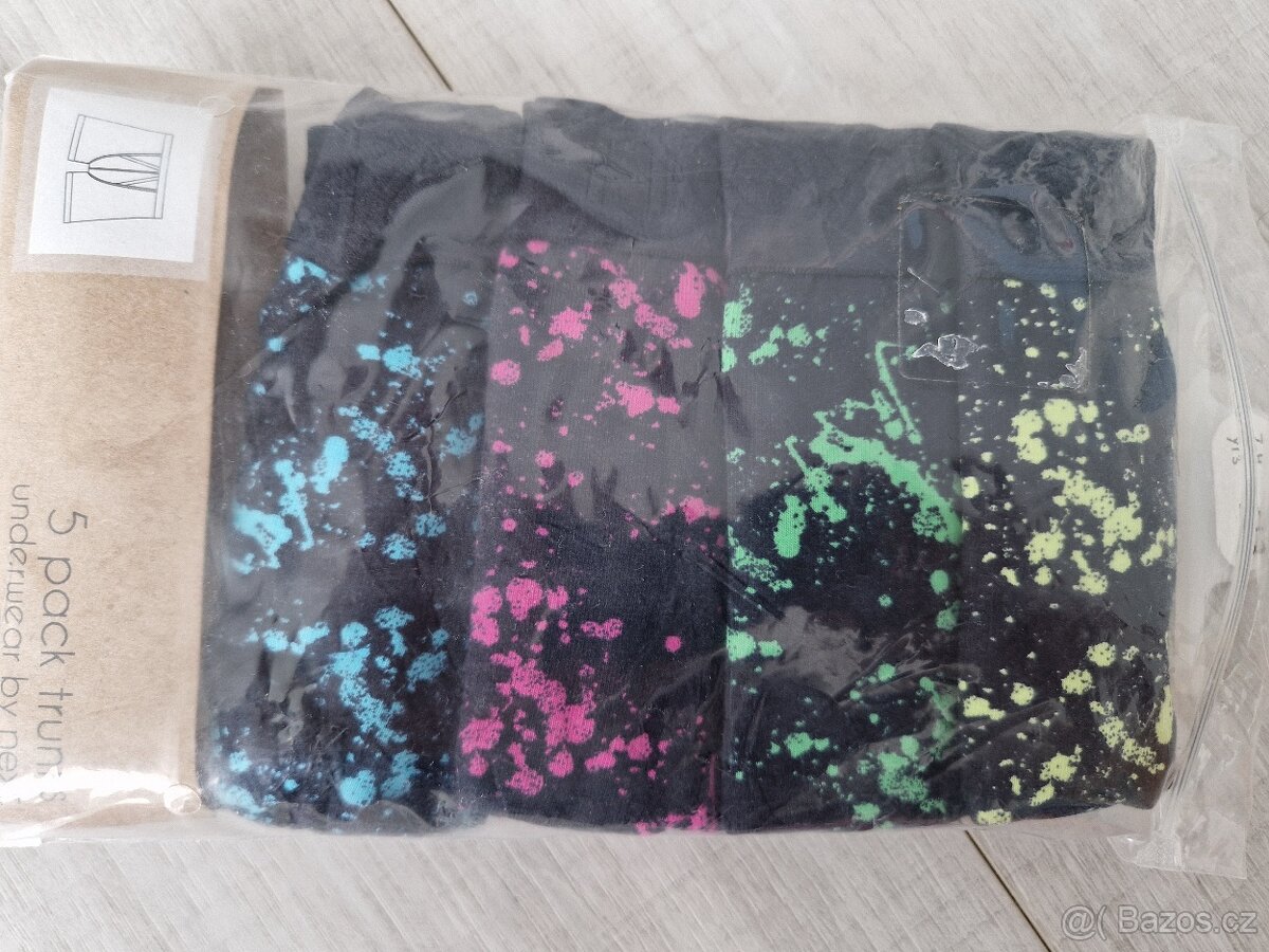 4 x boxerky Next, vel.7-8let, nové - 2