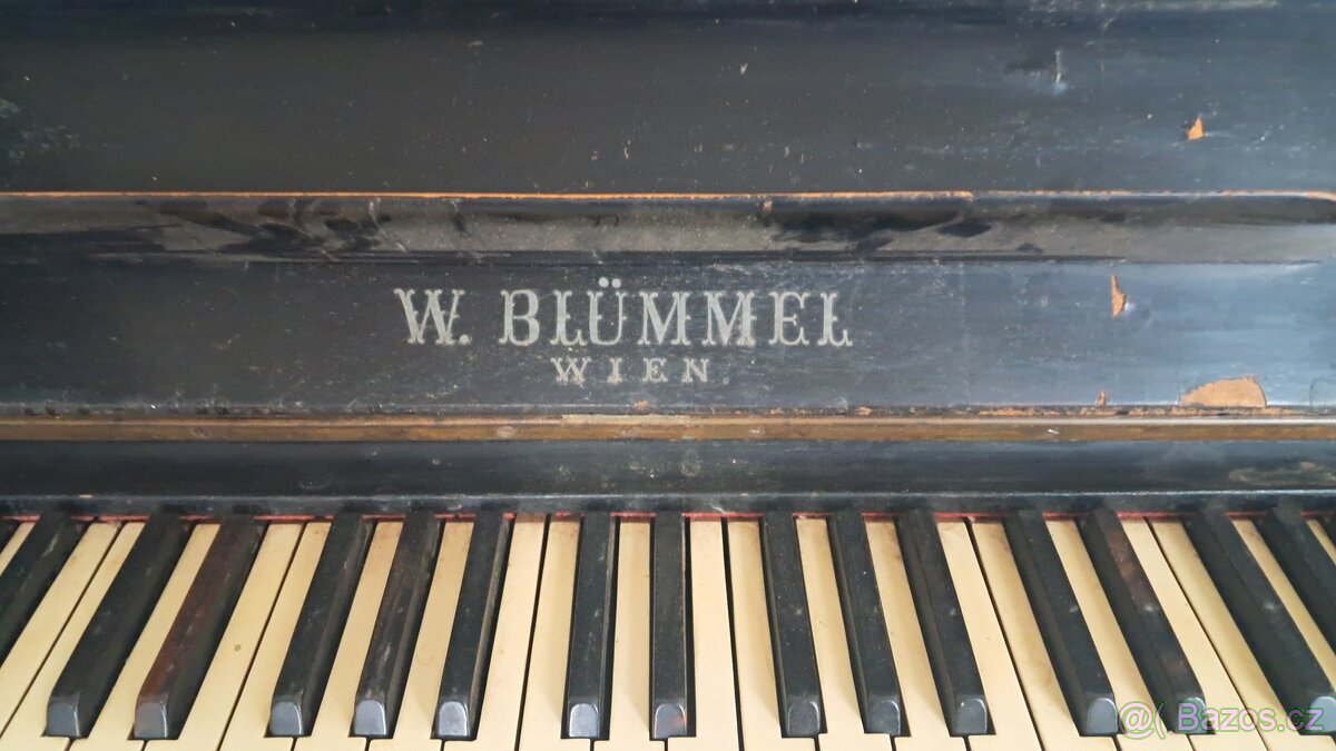 Pianino W. Blummel Wien - 2