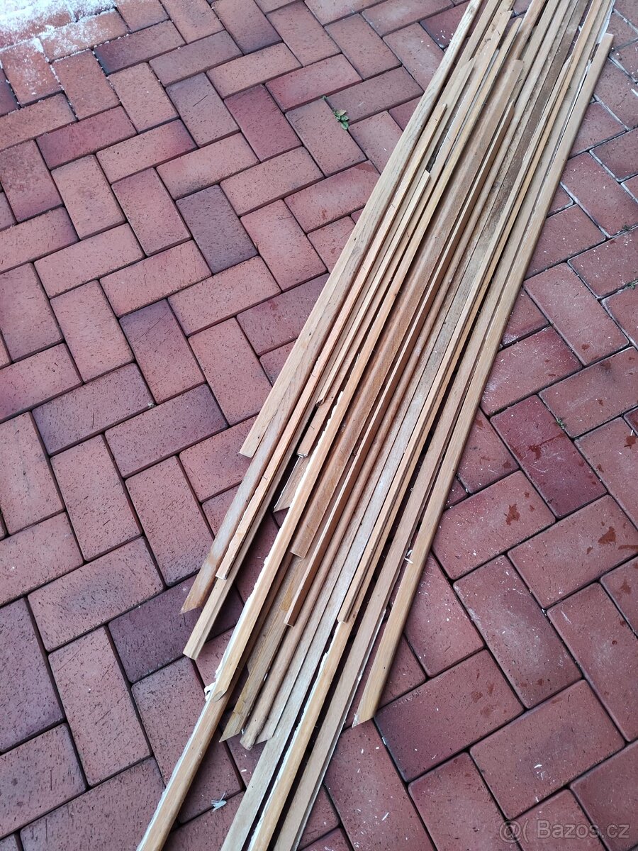 Dubové lišty podlahové - 2