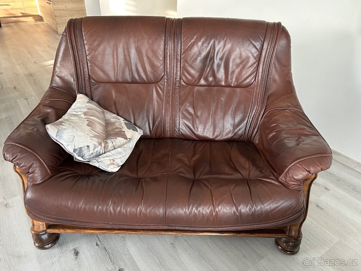 Kožená sedací souprava 3+2+1 - 2