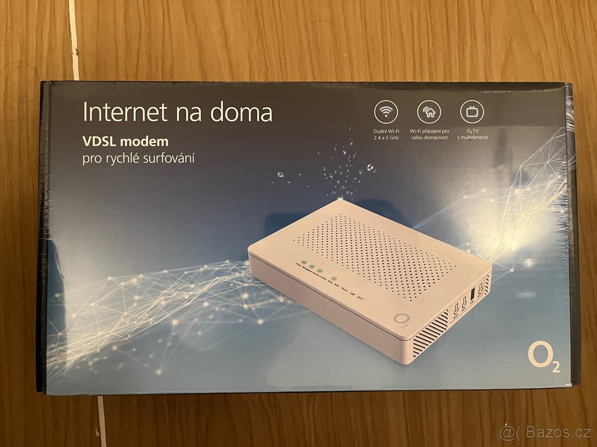 O2 vybavení internet + televize - 2