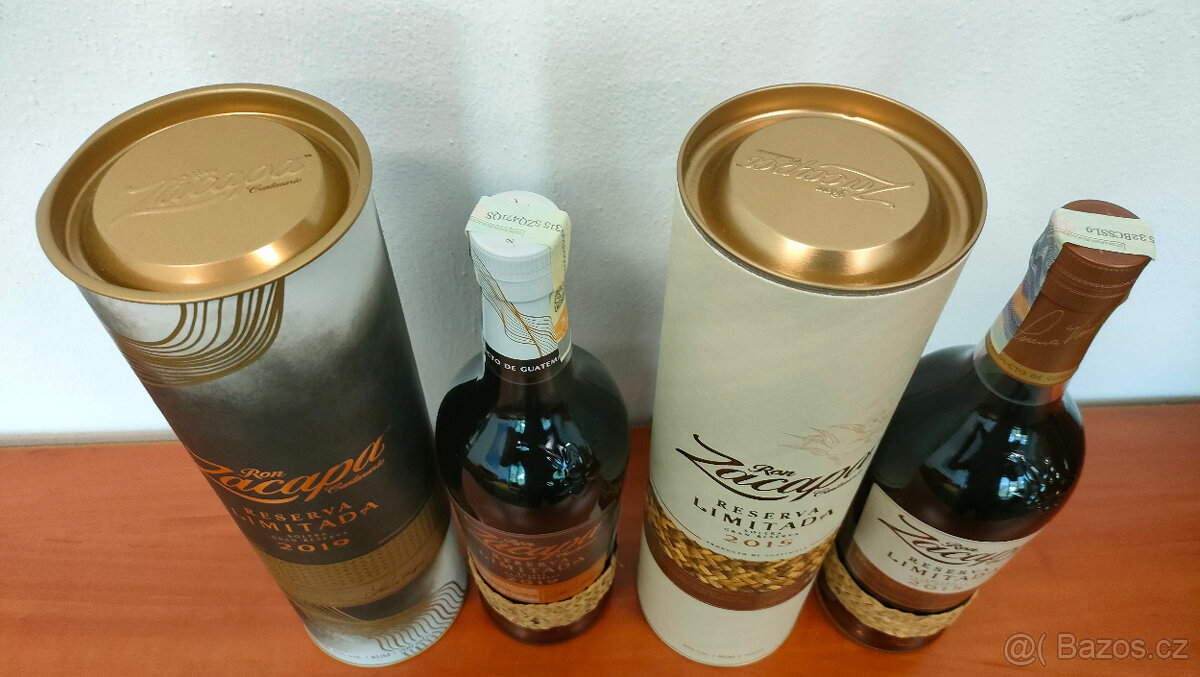 Rum Zacapa 2015 a 2019 - 2