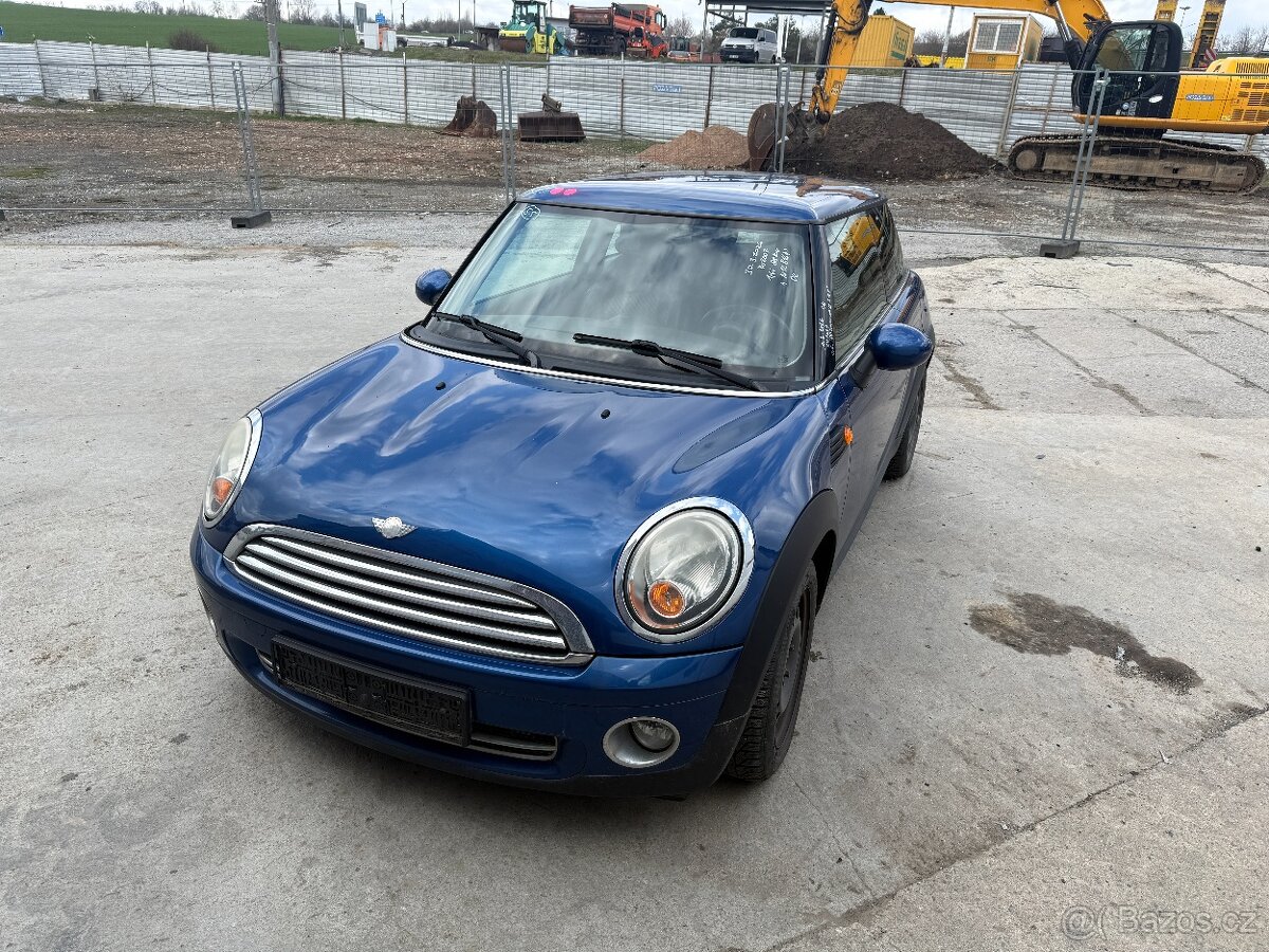 Náhradní díly - Mini Cooper 1.6i 88kW r.v. 2007 - 2