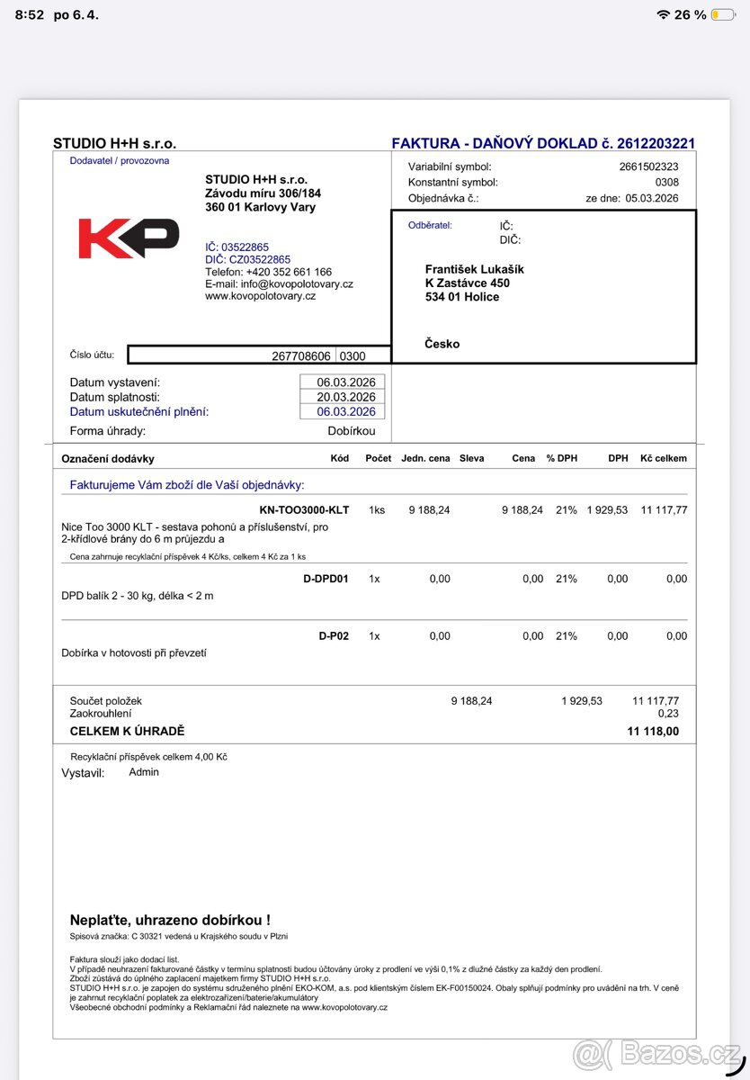 Nice Too 3000 KLT - 2