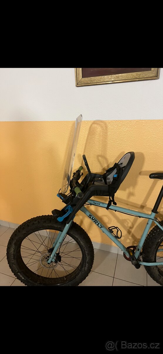 Přední Detska cyklosedacka thule se štítem - 2