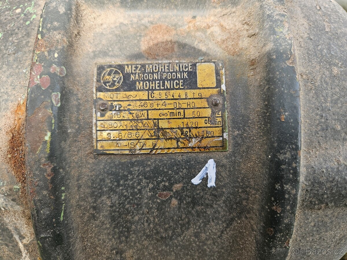 Elektromotory a řemenice - 2