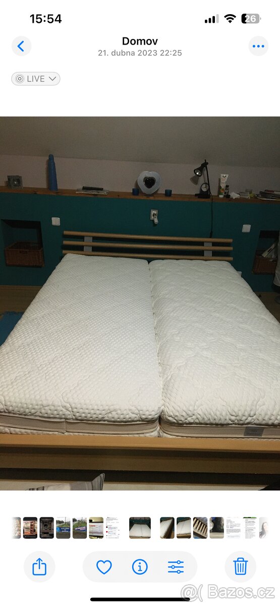 2KS Swiss prestige MATERASSO matrace 80x200cm - 2